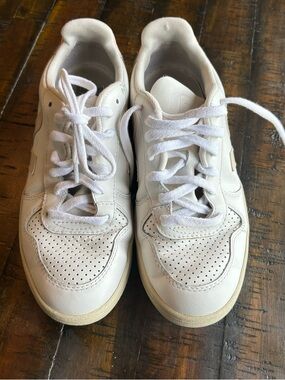 Veja White Leather Sneakers
